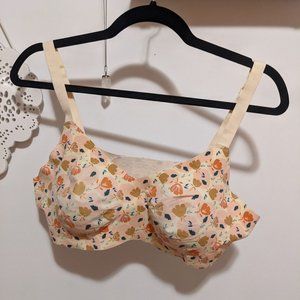 KNIX Padded V-Neck Bra SIZE 5